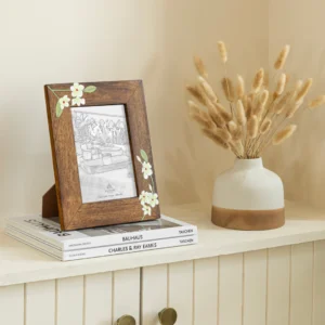 bella mango wood photo frame large (5 x 7)