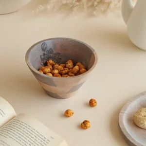 eva mango wood snack/small bowl