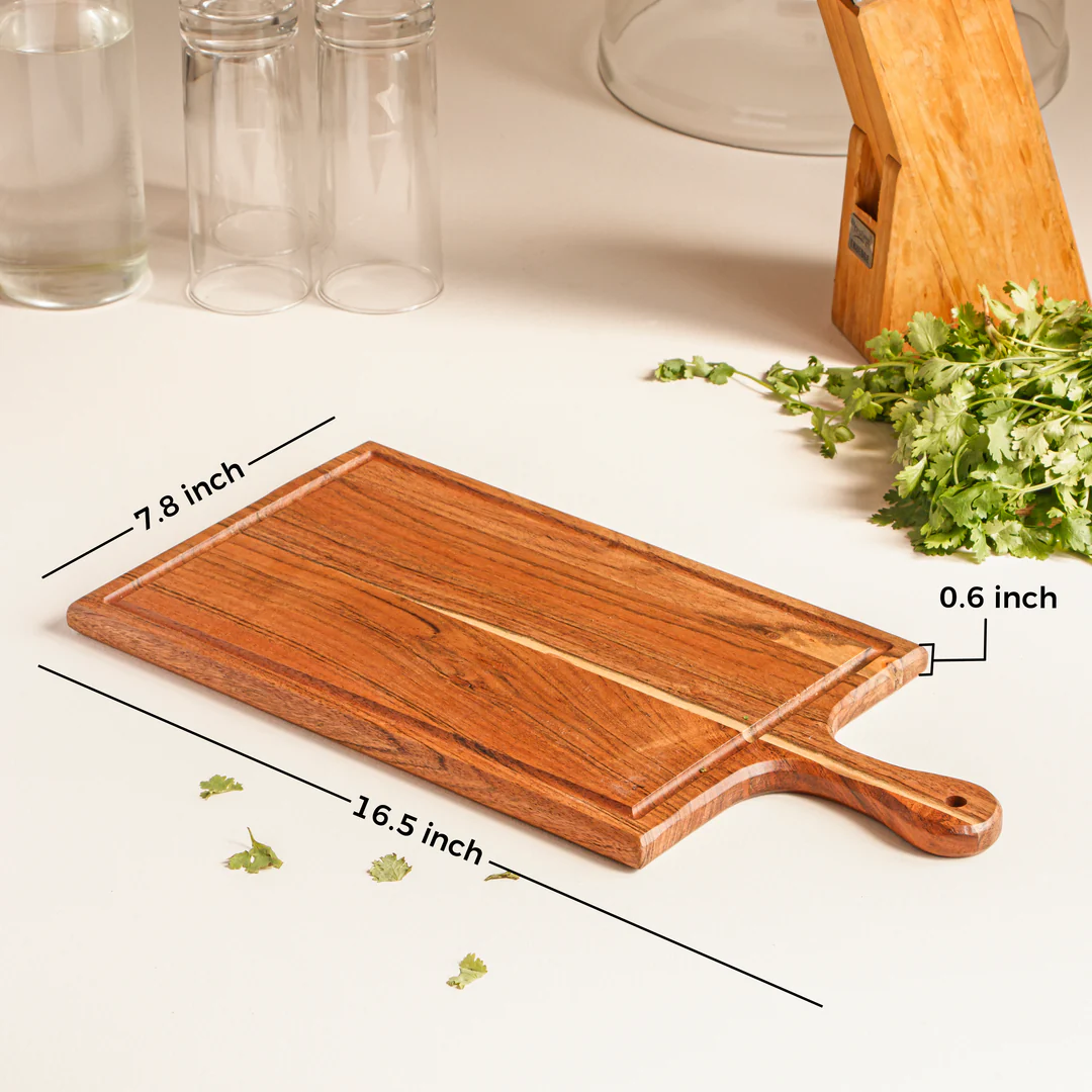 acacia wood cutting board cum platter acacia wood cutting board cum platter