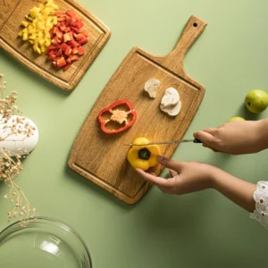 mango wood chopping board cum platter