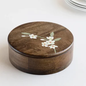 bella mango wood roti box